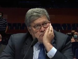 Bill Barr Hearing Meme Template