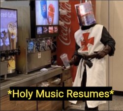 Holy Music Resumes Meme Template