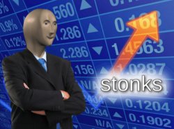 Stonks Meme Template