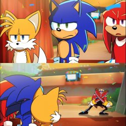 Team Sonic Eggman dance Meme Template