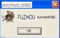 Del Fuzhou lizard Meme Template