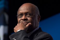 Herman Cain thinking Meme Template