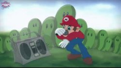 Mario Beatboxing Meme Template