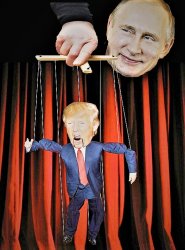 Putin Trump puppet marionette Meme Template