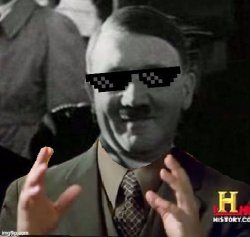 Ancient Alien Hitler Meme Template