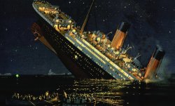 Karen on the Titanic Meme Template
