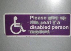 Please eat a disabled person Meme Template