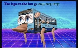 Leg bus! Meme Template