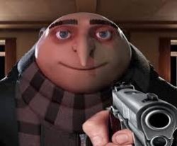 gru gun meme Meme Template