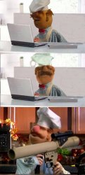 Swedish Chef internet rage Meme Template