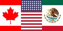 North America Flag Meme Template