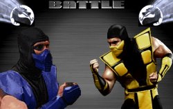 Scorpion v. Subzero Meme Template