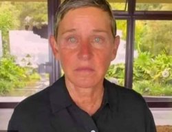 Ellen DeGeneres no make up or hair color Meme Template