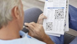 Joe Biden doing crosswords Meme Template