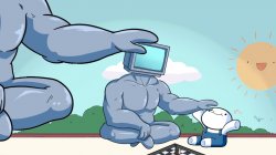 3 lü bilgisayar Meme Template