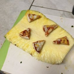 Pizza on pineapple Meme Template