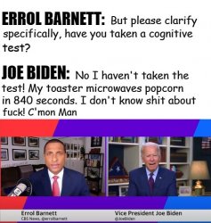 Joe Biden Cognitive Test Meme Template