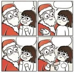 santa clause present Meme Template