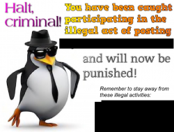 halt criminal! Meme Template