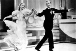 Ginger Rogers Fred Astaire Dancing-Small Meme Template