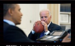 Joe Biden football Meme Template