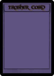 Trasher Card Meme Template