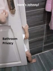 Bathroom Privacy Meme Template