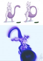 Mewtwo assault Meme Template