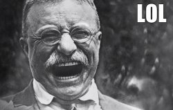 Teddy Roosevelt lol Meme Template