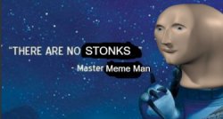 There are no stonks Meme Template