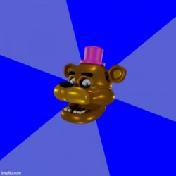 Happy Fredbear Meme Template