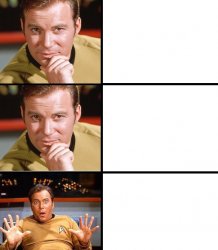Captain Kirk Meme Template Meme Template