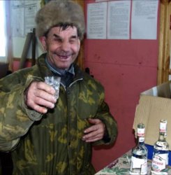 Russian drunk  Drinking Meme Template