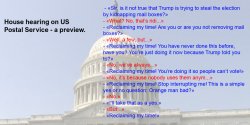 USPS hearing - a preview Meme Template