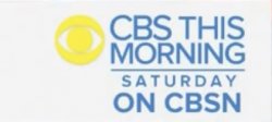 CBS This Morning: Saturday on CBSN Logo Meme Template