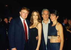 Trump with Epstein Meme Template