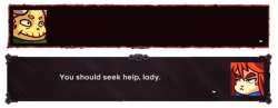 Seek help, lady Meme Template