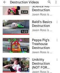 Baldi's Basics Destruction Better than Unikitty Destruction Meme Template