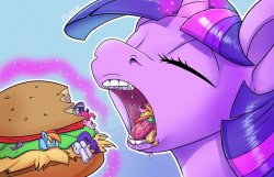 Mlp hamburger Meme Template