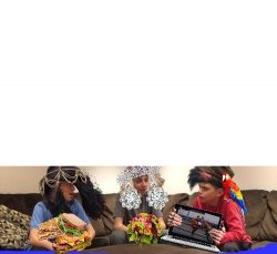 The Great Debate! 2 v 1 Meme Template