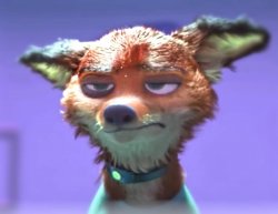 Nick Wilde beat up Meme Template