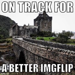 On track for a better ImgFlip Meme Template