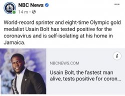 NBC News Kevin Hart Usain Bolt Meme Template