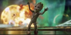 Dancing Groot Meme Template