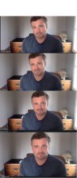 Tom Welling Stages of Reacting Meme Template