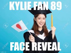 Kylie Fan 89 face reveal Meme Template