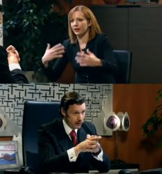 The IT crowd interview Meme Template