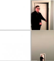 big doorman small doorman Meme Template