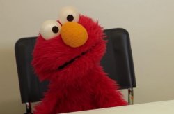 Mock Elmo Meme Template