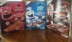 Monster cereals Meme Template